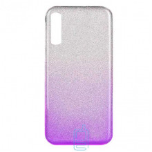 Чехол силиконовый Shine Samsung A7 2018 A750 градиент фиолетовый