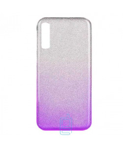 Чехол силиконовый Shine Samsung A7 2018 A750 градиент фиолетовый