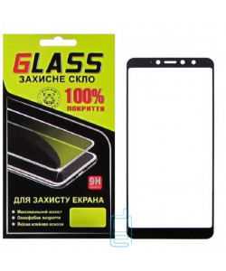 Захисне скло Full Glue Huawei Honor Play black Glass