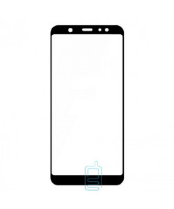 Защитное стекло Full Screen Samsung A6 Plus 2018 A605 black тех.пакет