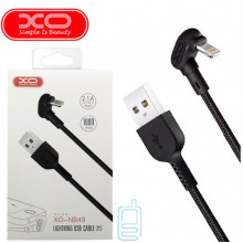 USB кабель XO NB49 Apple Lightning 1m чорний