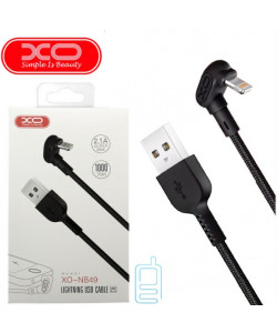 USB кабель XO NB49 Apple Lightning 1m чорний