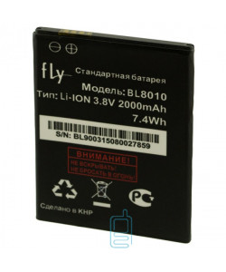 Аккумулятор Fly BL8010 2000 mAh FS501 Nimbus 3 AAAA/Original тех.пакет