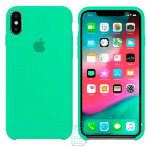 Чехол Silicone Case Apple iPhone X, XS бирюзовый 50