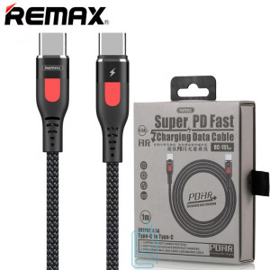 USB кабель Remax RC-151cc Type-C - Type-C чорний