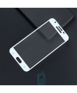 Защитное стекло Full Screen Samsung J3 2016 J320 white тех.пакет