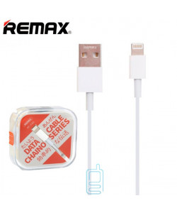 USB кабель Remax RC-120i Chaino Lightning белый