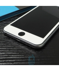 Захисне скло Full Glue Apple iPhone 6 white тех.пакет