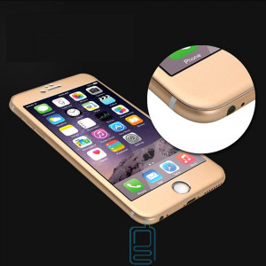 Защитное стекло 4D Apple iPhone 6 gold Zool