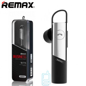 Bluetooth гарнитура Remax RB-T15 серебристая