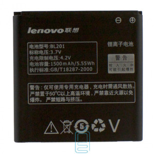 Акумулятор Lenovo BL201 1500 mAh A60 Plus AAAA / Original тех.пакет