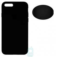 Чехол Silicone Cover Full Apple iPhone 7 Plus, iPhone 8 Plus черный
