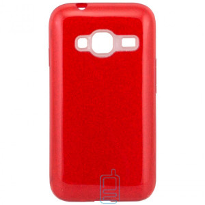 Чехол силиконовый Shine Samsung J1 Mini J105 красный