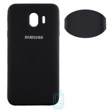 Чохол Silicone Cover Full Samsung J4 2018 J400 чорний