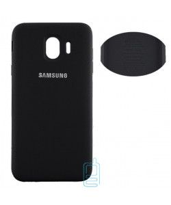 Чохол Silicone Cover Full Samsung J4 2018 J400 чорний