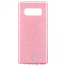Чехол силиконовый Shine Samsung Note 8 N950 розовый