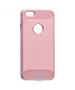 Чохол-накладка Motomo X6 Apple iPhone 6 Plus, 6S Plus рожево-золотистий