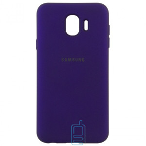 Чохол Silicone Case Full Samsung J4 2018 J400 фіолетовий
