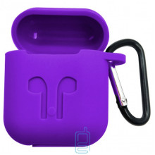Футляр для наушников Airpod Full Case фиолетовый