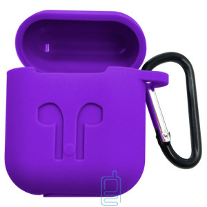 Футляр для наушников Airpod Full Case фиолетовый