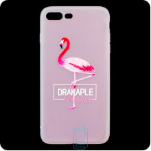 Чохол силіконовий Summer Apple iPhone 7 Plus, 8 Plus Flamingo