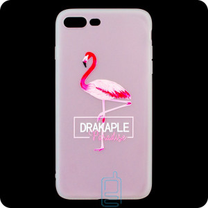 Чохол силіконовий Summer Apple iPhone 7 Plus, 8 Plus Flamingo