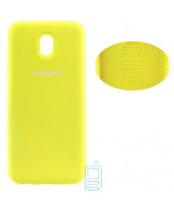 Чохол Silicone Cover Full Samsung J5 2017 J530 жовтий