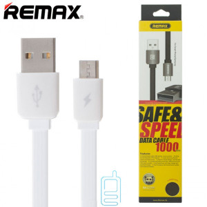 USB кабель Remax RC-015m King kong micro USB білий