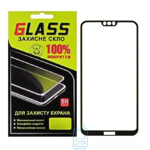 Защитное стекло Full Glue Nokia 7.1 black Glass