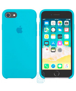 Чехол Silicone Case Apple iPhone 5, 5S голубой 16