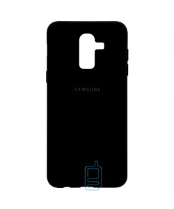 Чохол Silicone Case Full Samsung J8 2018 J810 чорний