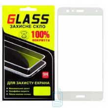 Защитное стекло Full Screen Huawei P10 Lite 2017 white Glass