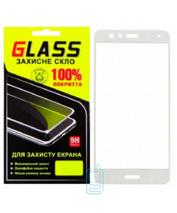 Защитное стекло Full Screen Huawei P10 Lite 2017 white Glass