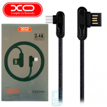 USB кабель XO NB28 micro USB 1m черный