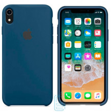 Чохол Silicone Case Apple iPhone XR темно-синій 36