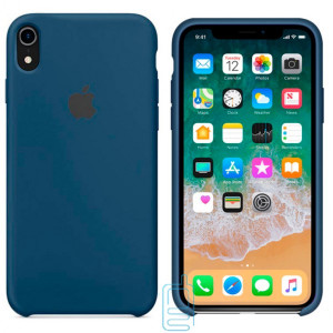 Чохол Silicone Case Apple iPhone XR темно-синій 36