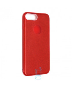Чехол силиконовый Shine Apple iPhone 7 Plus, 8 Plus красный