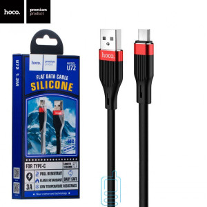 USB Кабель Hoco U72 ″Forest Silicone″ Type-C 1.2М черный