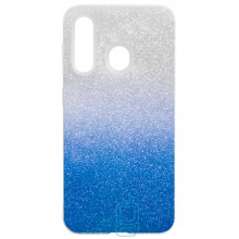 Чехол силиконовый Shine Samsung A60 2019 A6060 градиент синий