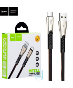 USB кабель Hoco U48 ″Superiror Speed″ Type-C 1.2m черный