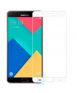 Защитное стекло Full Screen Samsung A5 2016 A510 white тех.пакет