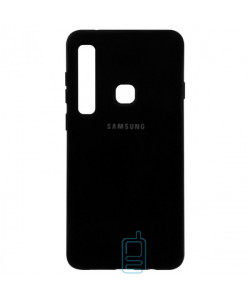 Чехол Silicone Case Full Samsung A9 2018 A920 черный