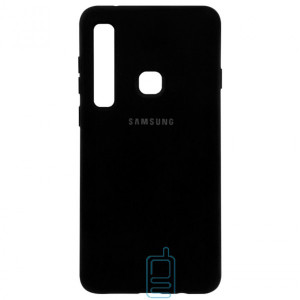 Чехол Silicone Case Full Samsung A9 2018 A920 черный