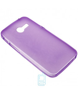 Чохол силіконовий кольоровий ASUS ZenFone 4 фіолетовий