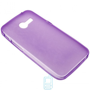 Чохол силіконовий кольоровий ASUS ZenFone 4 фіолетовий