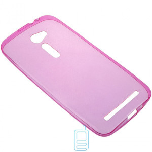 Чехол силиконовый цветной ASUS ZenFone 2 5″ розовый
