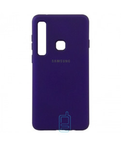 Чехол Silicone Case Full Samsung A9 2018 A920 фиолетовый