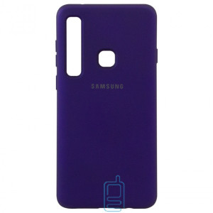 Чехол Silicone Case Full Samsung A9 2018 A920 фиолетовый