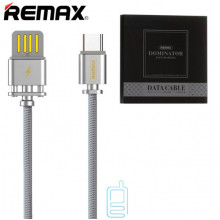 USB Кабель Remax Dominator RC-064a Type-C серебристый
