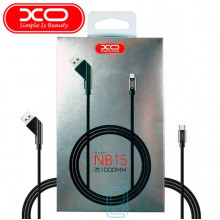 USB кабель XO NB15 micro USB 1m чорний